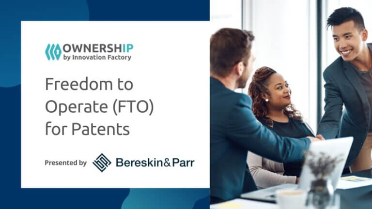 Freedom to Operate for Patents Bereskin and Parr