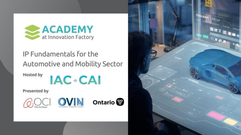 IP Fundamentals for the Automotive and Mobility sector