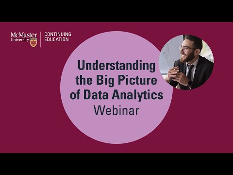 Understanding the Big Picture of Data Analytics webinar thumbnail